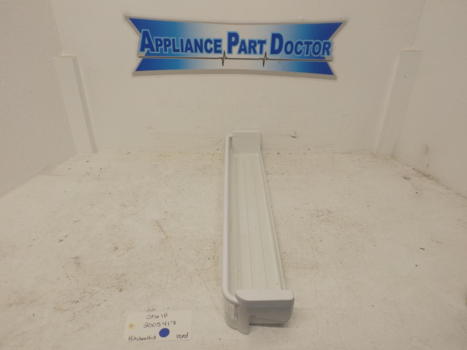 KitchenAid Refrigerator 2005417 Shelf Used KitchenAid Refrigerator 2005417 Shelf Used